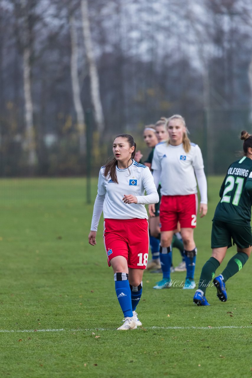 Bild 103 - B-Juniorinnen HSV - VfL Wolfsburg : Ergebnis: 2:1